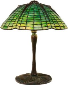 spider tiffany lamp, spider lamp shade, alexandra fontaine