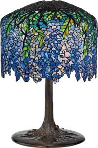 wisteria tiffany lamp, wisteria lamp shade, alexandra fontaine