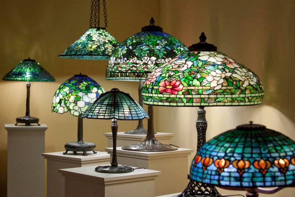 tiffany lamps, alexandra fontaine